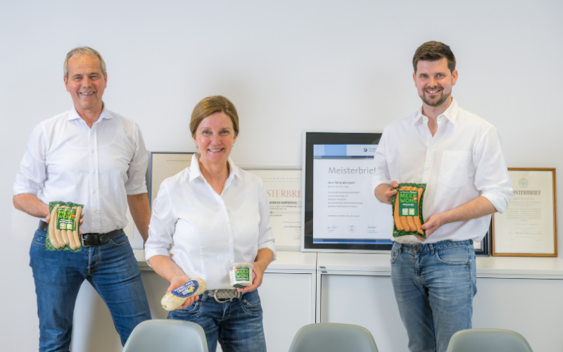 Zeigt Andreas, Sabine und Philip Meerpohl
